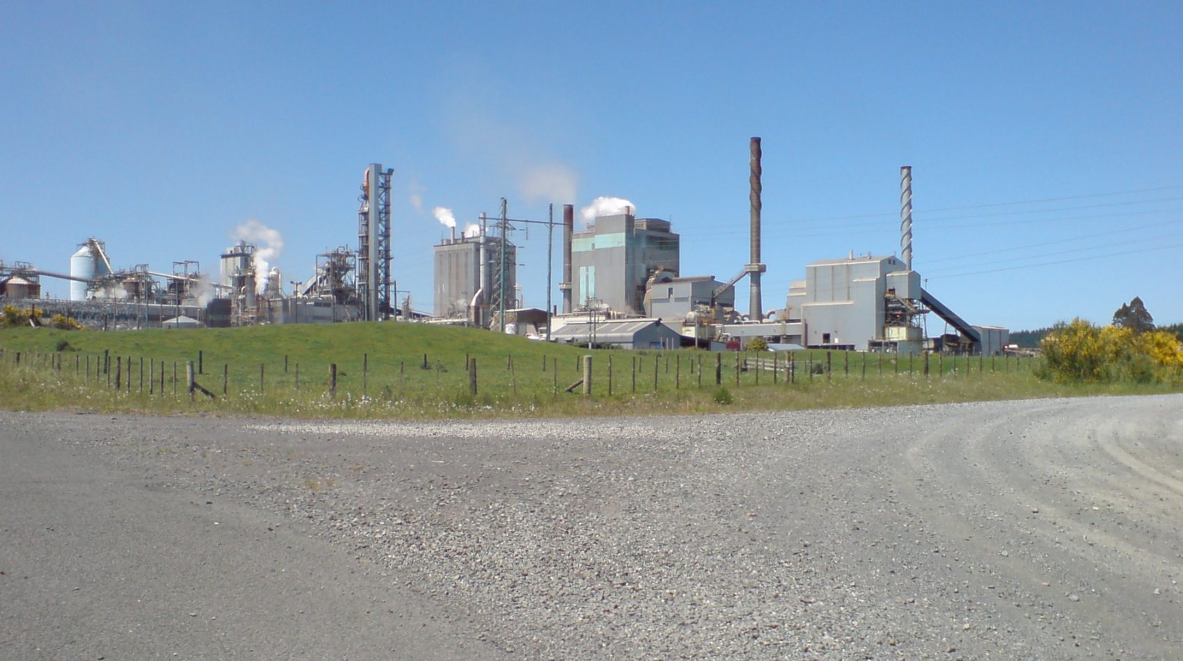 Processing mill and cogeneration plant